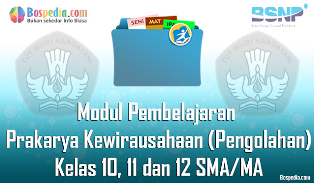 Lengkap eModul Pembelajaran Prakarya dan Kewirausahaan