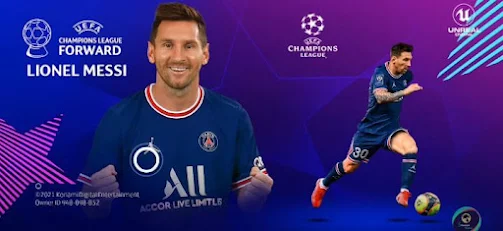PES 2021 Mobile 5.5.0 UEFA Champions League Android