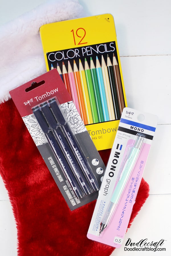 Dream & Draw bundle, lovely sketching pencils & erasers