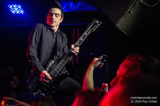 Anti-Flag at Velvet Underground in Toronto, May 14 2016 Photos by Roy Cohen for One In Ten Words oneintenwords.com toronto indie alternative live music blog concert photography pictures