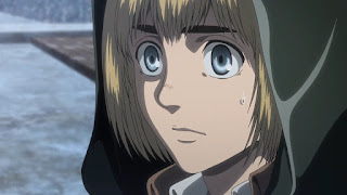 アルミン・アルレルト Armin Arlet CV. 井上麻里奈 Inoue Marina Hellominju.com : 進撃の巨人 アニメ 3期 51話 雷槍 Attack on Titan Season3 ep51 Thunder Spears | Hello Anime !