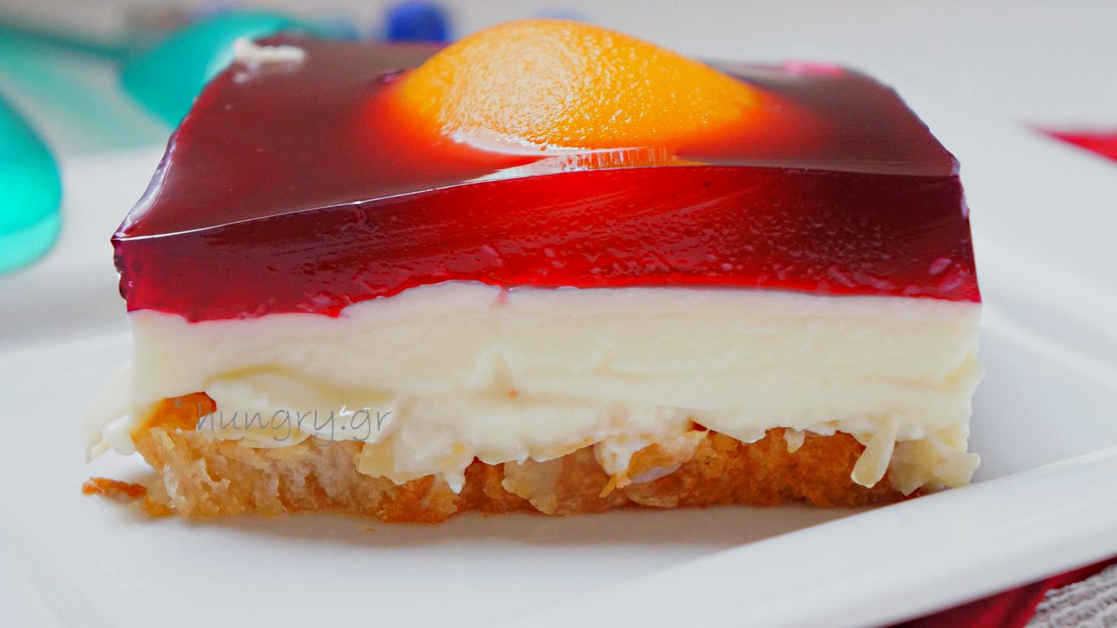 Kitchen Stories Rusks, Vanilla Pudding & Jelly Dessert