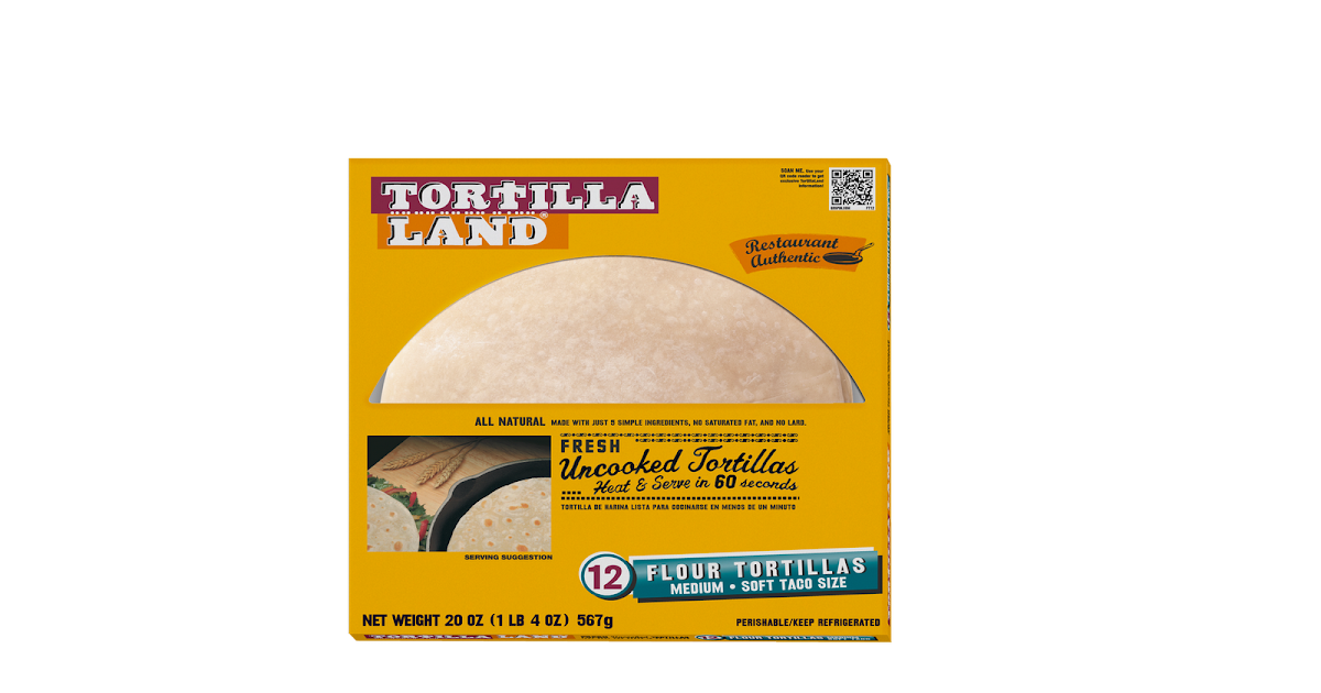 Review TortillaLand Uncooked Tortillas Chez Sabine, 40 OFF