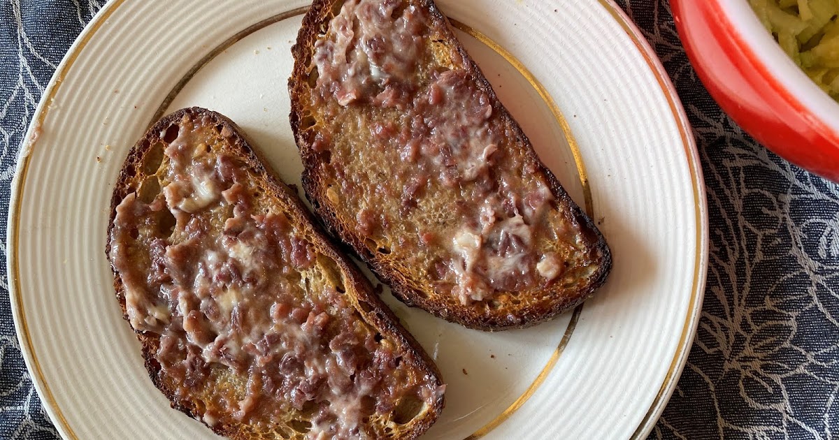 David Doesn't Bake Anchovy Toast