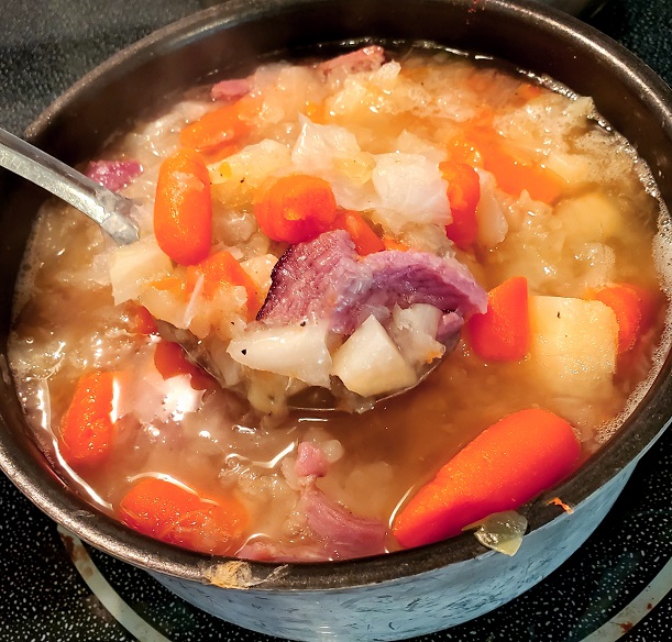 Ham Cabbage and Potato Soup What's Cookin' Italian Style Cuisine