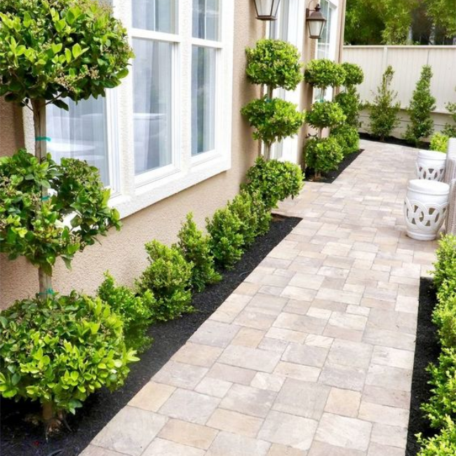 Indahnya 6 Lantai Halaman Rumah dengan Batu Palimanan - JUAL BATU ALAM