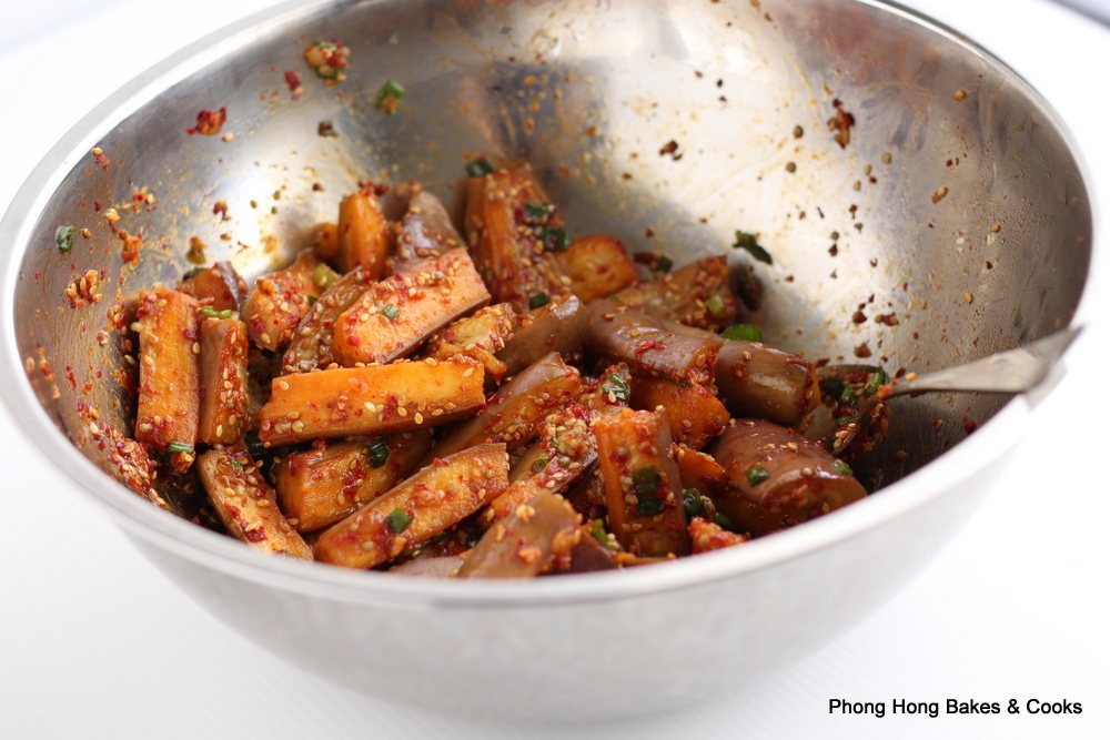 PH the Malaysian Carnivore Korean Eggplant Banchan
