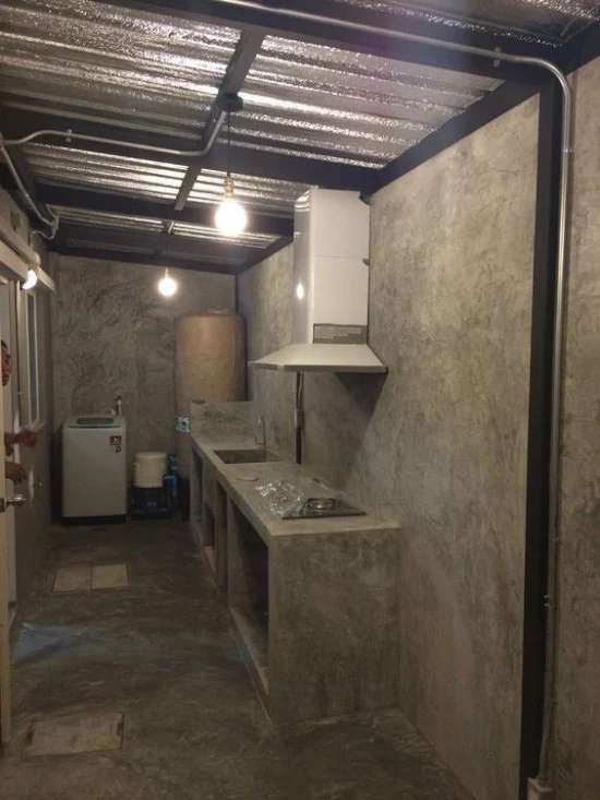 meja dapur cor dengan beton ekspos gambar inspiratif meja dapur cor dengan beton ekspos