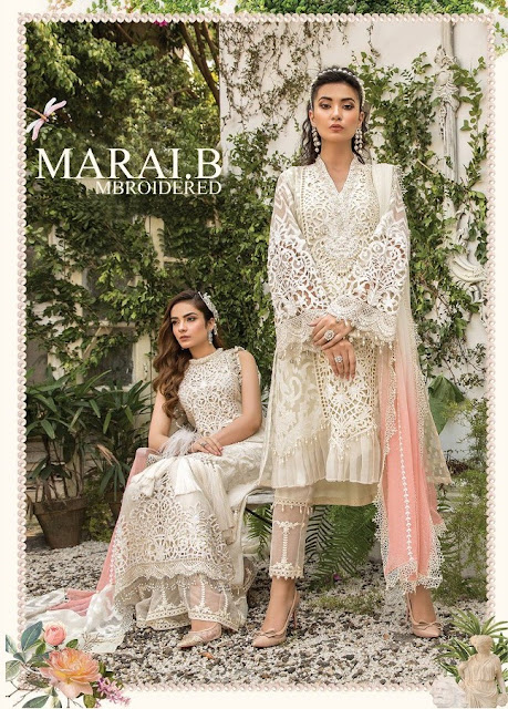 Kaara Suits maria b mbroidered pakistani suits 