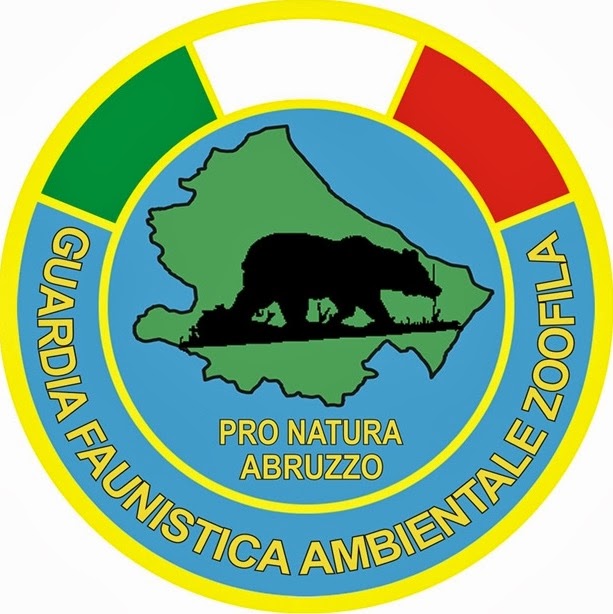 Logo delle guardie faunistiche ambientali zoofile di Pro Natura Abruzzo