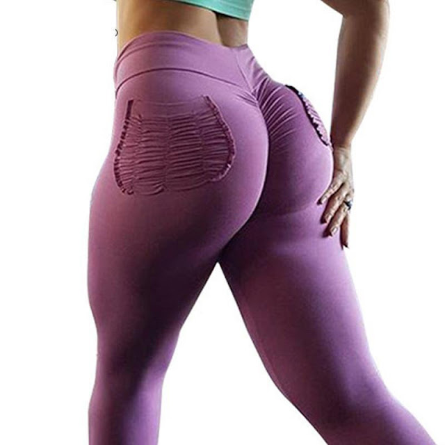 Women's High Waist Push-Up Fitness Leggings