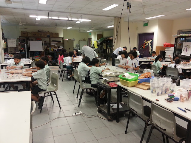 Polymer Clay workshop for primary school