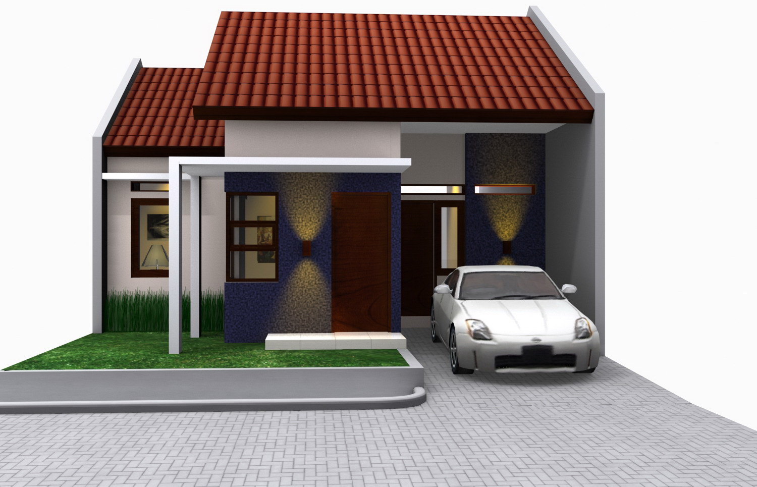 Paket Desain  Rumah  Minimalis  Type  45  Desain  Rumah  Minimalis 