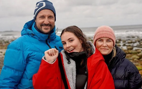 Crown Prince Haakon, Crown Princess Mette-Marit, Princess Ingrid Alexandra, Prince Sverre Magnus, Marius Borg Høiby