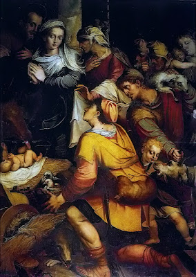 Luis de Vargas - Adoración de los Pastores - 1555 - Catedral de Sevilla