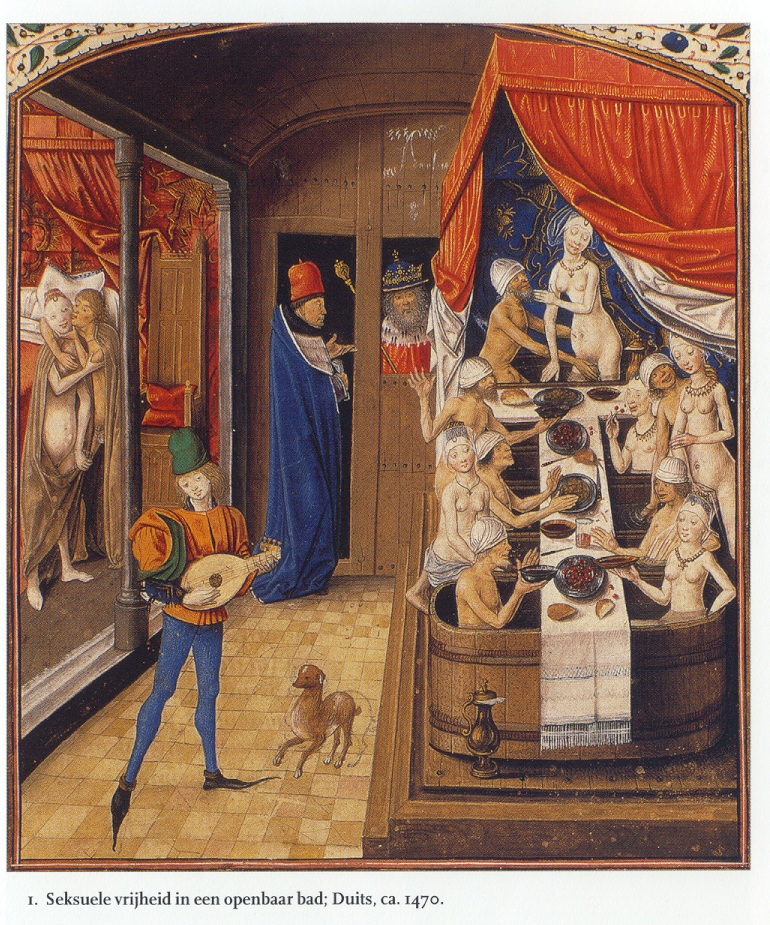 Veerle's SanctGermain blog Medieval bath