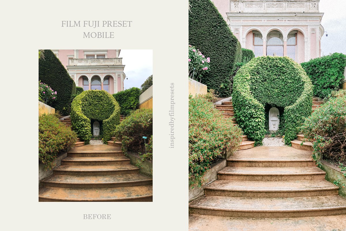 Mobile Lightroom Fuji Film Preset (DNG)