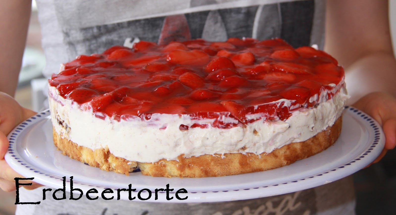 Carpe Kitchen!: Erdbeertorte mit Mascarpone-Joghurt-Creme und American ...