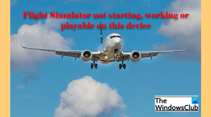 Flight Simulator не запускается, не работает или не воспроизводится на этом устройстве