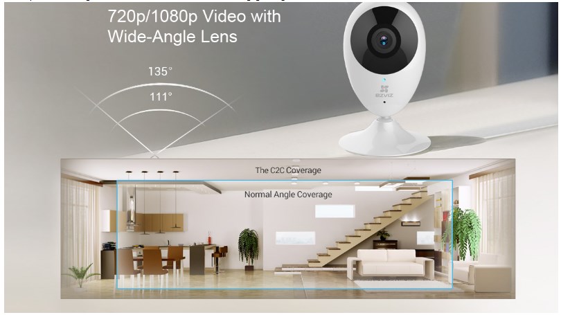 Camera IP không dây Wifi Ezviz Mini CS-CV206