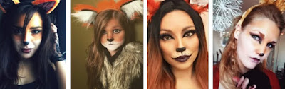 how to apply fox makeup