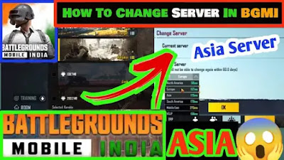 how to change server in BGMI 2022, how to change region in bgmi, how to change server in BGMI, how to change server in BGMI kr, how to change server in BGMI before 60 days