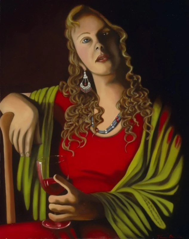 Tina Blondell 1953 | Austrian-born American figurative painter