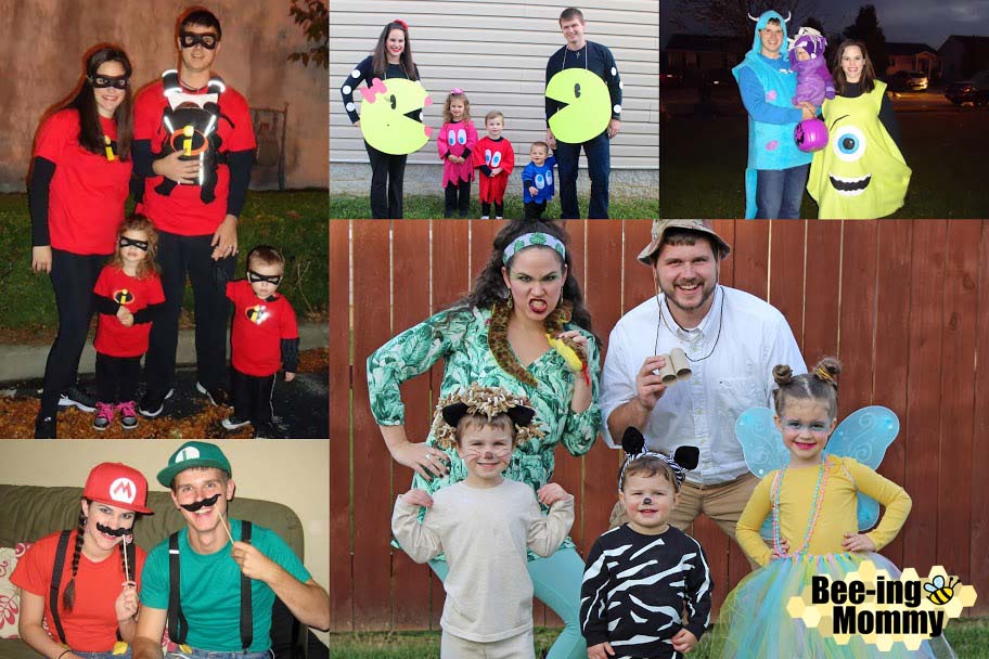 DIY Family Themed Halloween Costumes