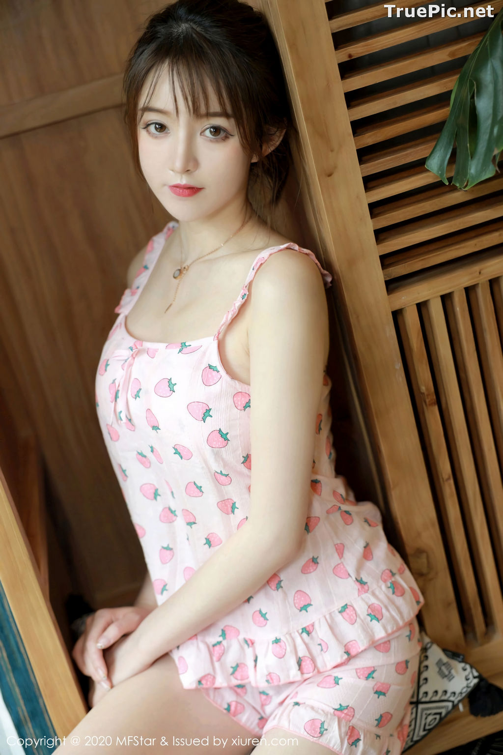 Image MFStar Vol.349 - Chinese Model Yoo优优 - Sexy and Cute Strawberry Girl - TruePic.net - Picture-26