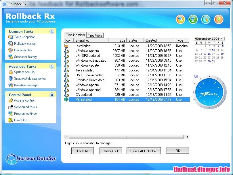Download RollBack Rx Professional 11.1 Full Cr@ck – Phần mềm sao lưu hệ ...