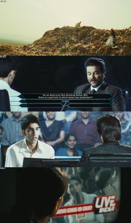 Slumdog Millionaire 2008 BluRay 720p 480p Dual Audio Hindi English Full Movie Download