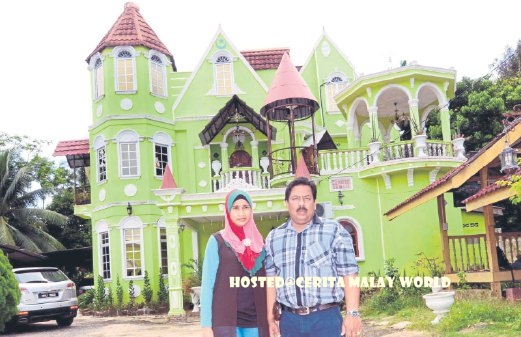  Rumah Comel Di FELDA Jengka 14 Pahang Ini Persis Istana 