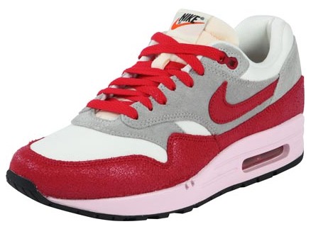 Nike Air Max 1 VNTG WMNS Rot/Pink/Grau