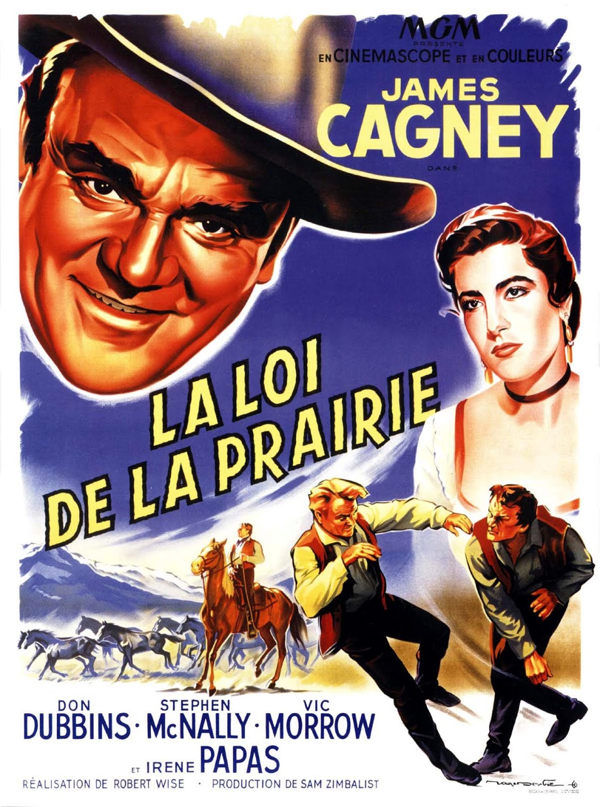 La loi de la prairie (1955) Robert Wise - Tribute to a bad man