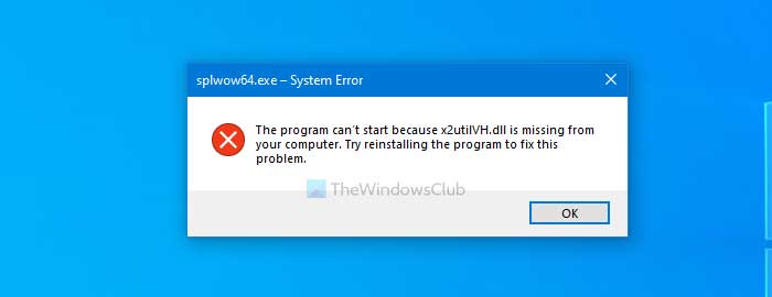 splwow64.exe - 在 Windows 10 上打印时出现系统错误