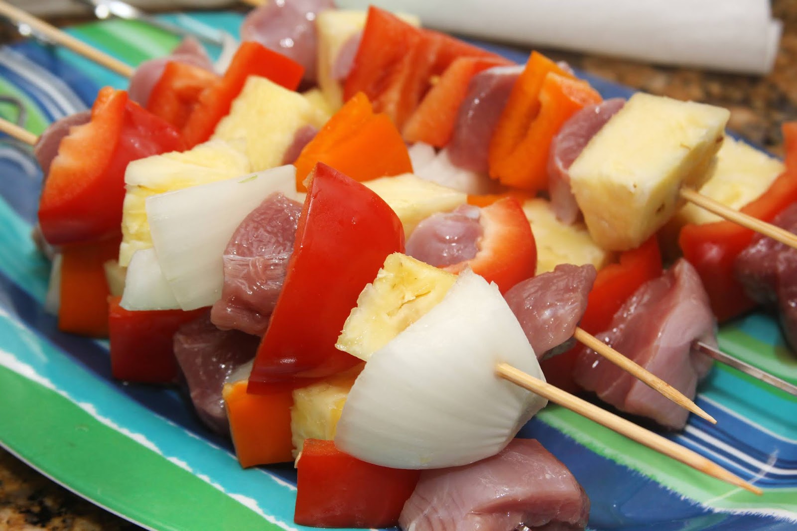 For the Love of Food Grilled Teriyaki Duck Kabobs CookoutWeek