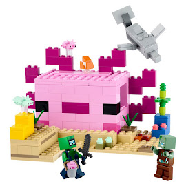 Minecraft The Axolotl House Regular Set