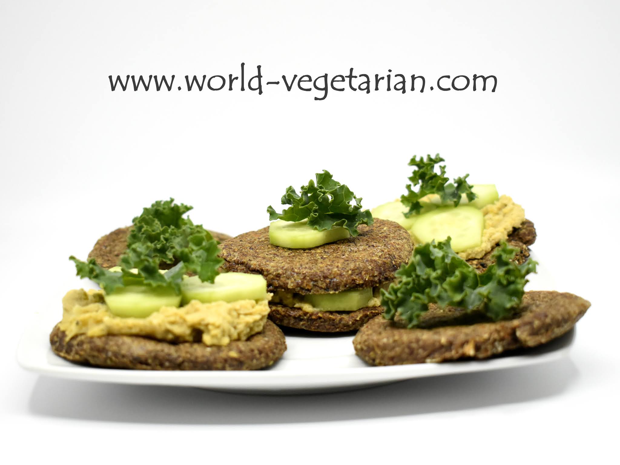 Лепешки из семян льна / Flax seed cakes