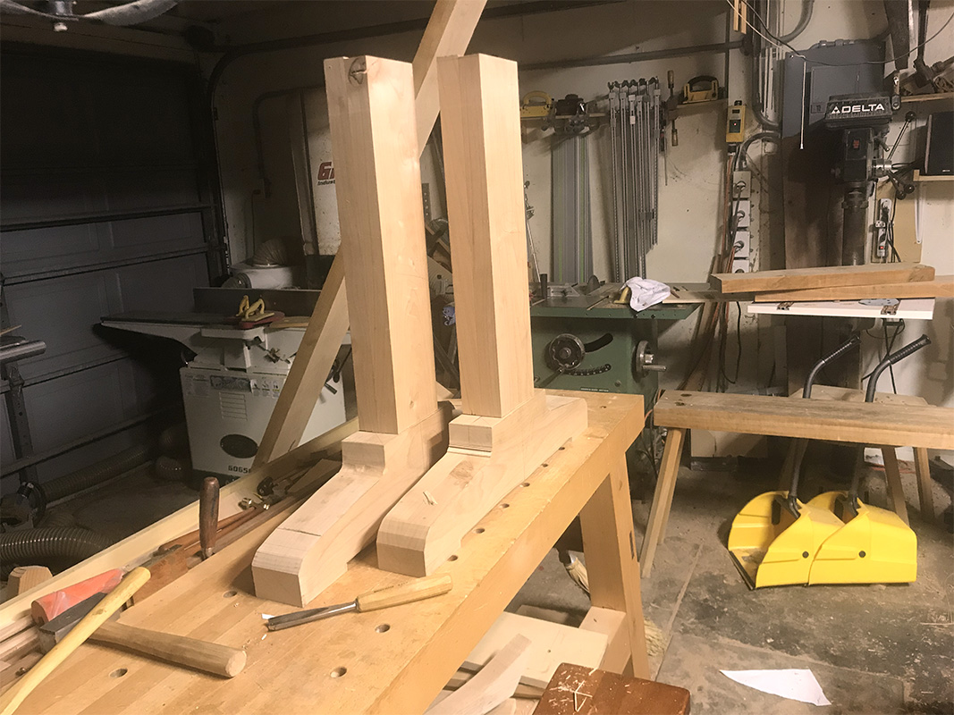 I'm a OK guy Table Uprights Fitted