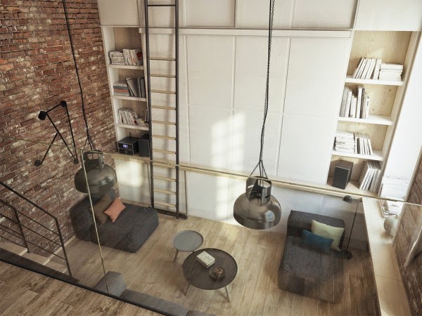 Small apartment on two levels