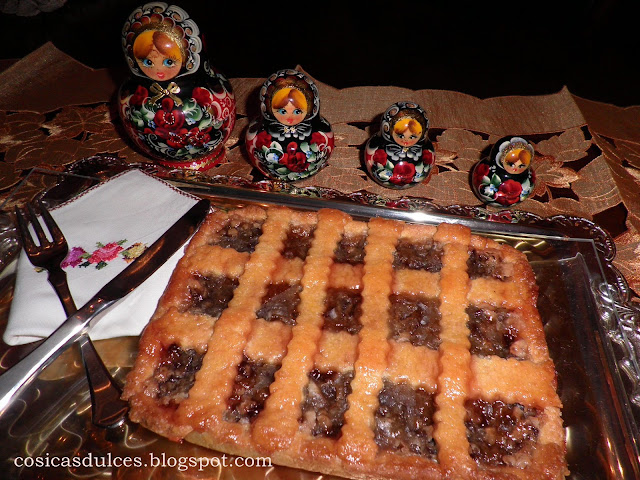  Tarta de marrons glacés y chocolate 