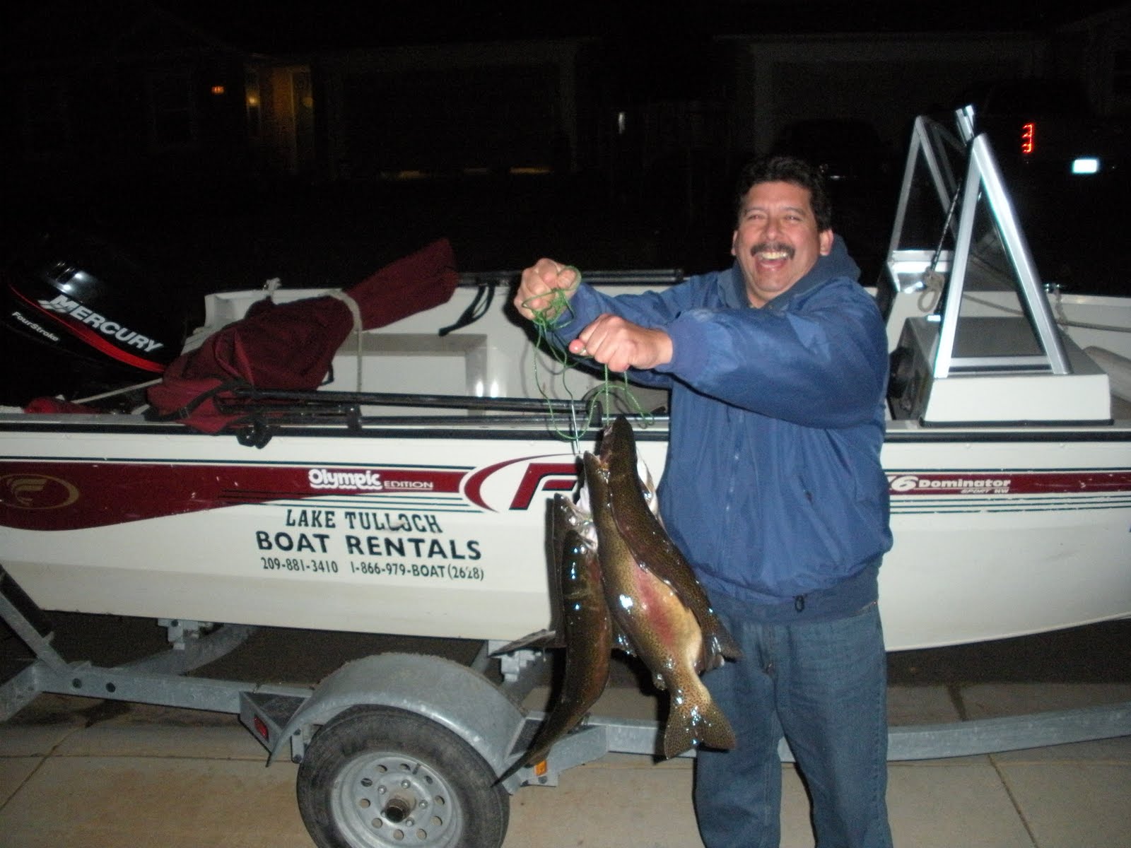 The Mother Lode Fisherman LAKE DON PEDRO, TULLOCHfishing report 2/2/12
