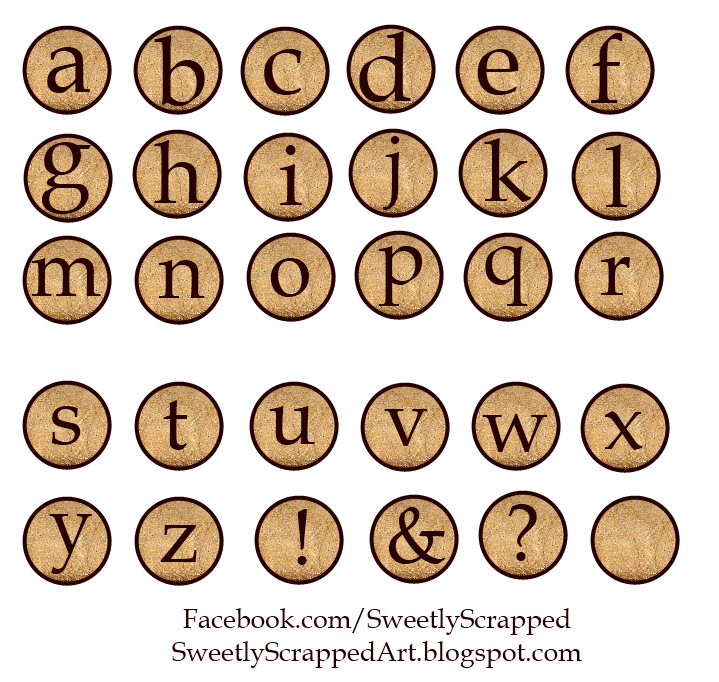 Sweetly Scrapped: Free autumn printables