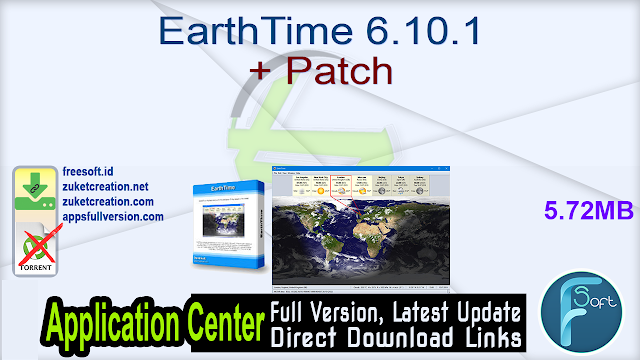 EarthTime 6.10.1 + Patch