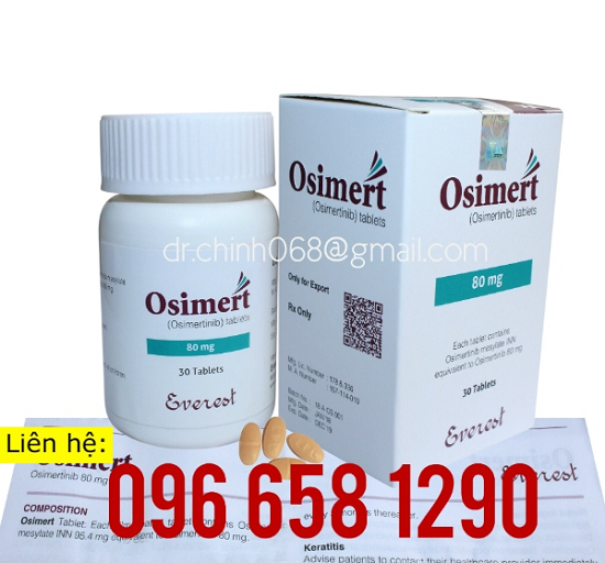 Osimert 80mg điều trị ung thư phổi