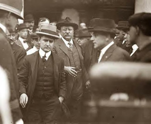 Roosevelt at Yonkers, NY. 10-5-1914