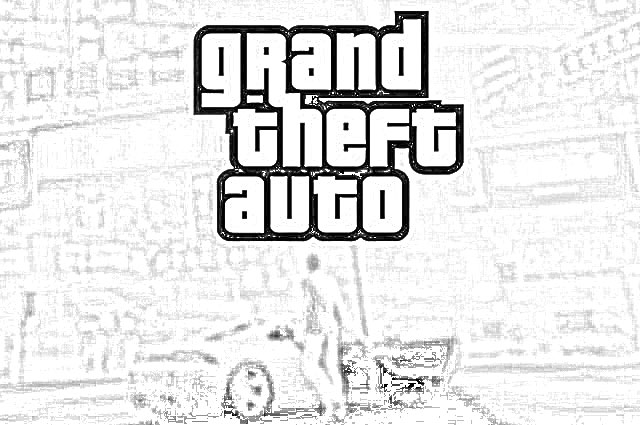 Coloring Pages: Grand Theft Auto Coloring Pages Free and Downloadable