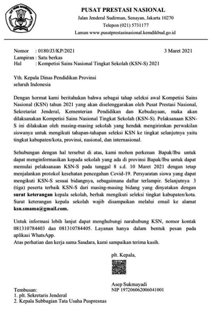 Pelaksanaan Ksn K Sma 2020 Diundur Ini Penjelasan Pihak Kemdikbud