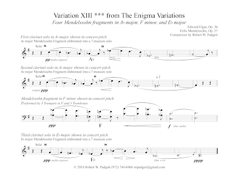 Enigma Variations (Op. 36) - Variation 7 (Troyte) ~ Read