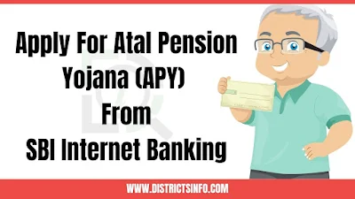 How to Apply For Atal Pension Yojana From SBI Internet Banking